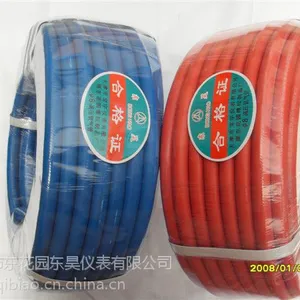 供应天津8-13氧气胶管,高压胶管、三胶两线、缠绕线工艺