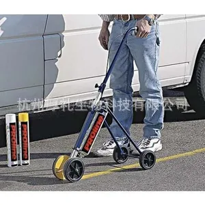 供应油漆划线车A型 划线器套装 简易道路划线车 车位仓库位划线器 车位仓库位划线器