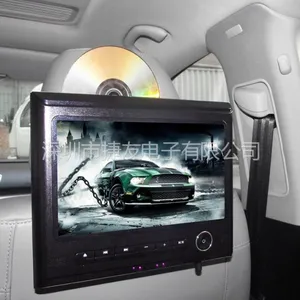 供应9寸外挂式车载(CAR 头枕DVD),FM/IR,游戏,多国语言,AV输出