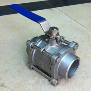 供应供应Q61F三片式对焊球阀 焊接球阀 不锈钢碳钢材质 厂家直销！