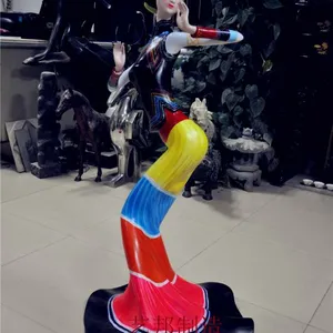 供应少数苗族少女傣族姑娘人体雕塑,民族风情雕像