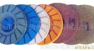 厂家供应4寸石材抛光片 晶面处理 人造石材打磨必备 云浮抛光片