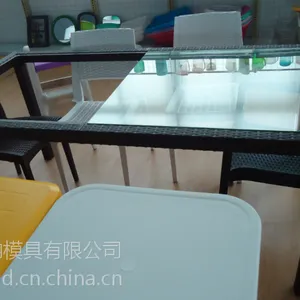 供应塑料藤条桌子模具