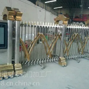 2014新款豪华不锈钢电动伸缩门 (90*60)