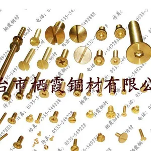 供应供应H62铜螺丝,HPb59-1铜螺丝