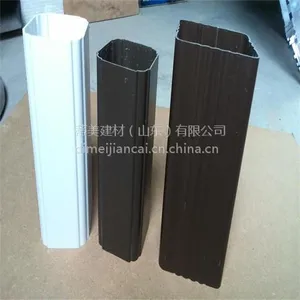 厂家直销pvc方形雨水管10*8 规格齐全 质量优 厂家直销