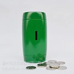 巨匠厂家专业定制***工艺礼品竹制存钱罐 竹制直筒彩漆零钱罐