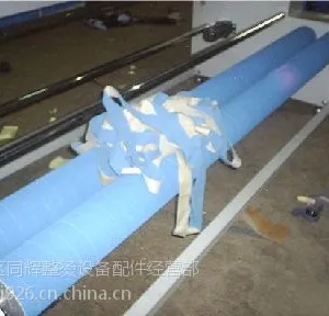 供应供应验布机卷布机蓝色粒面胶皮