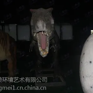 供应上海升美雕塑玻璃钢恐龙雕塑树脂恐龙模型雕塑泡沫恐龙展道具定做
