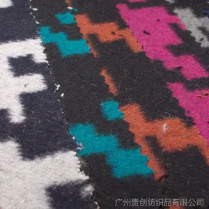 现货供应 格子风格呢绒面料 时装大衣面料 大衣呢