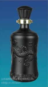 山东郓城烤花玻璃瓶白酒瓶案例