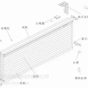 供应成都专业智能家居凯力特直销家庭住宅高品质蜂巢帘