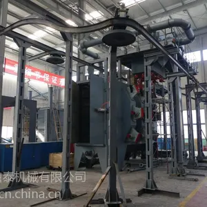 供应抛丸清理生产线,抛丸除锈清理流水线,悬链吊挂式抛丸清理机