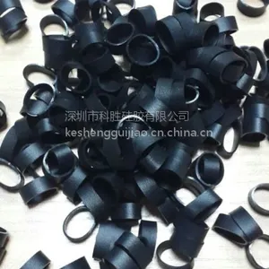 扎线用胶圈、黑色胶圈、黑色橡皮筋、黑色扎线圈、胶圈/白色