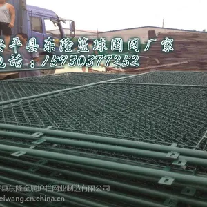 黑龙江篮球场围栏厂家|大庆篮球场围栏销售点|pvc包塑篮球场围栏|哈尔滨哪买篮球场围栏