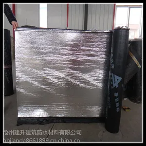 厂家供应建达牌3mm -25度国标SBS改性沥青防水卷材,屋面防水油毡