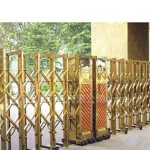 供应电动伸缩大门、不锈钢伸缩门