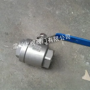 供应不锈钢两片式球阀 内螺纹2PC球阀 Q11F-16P