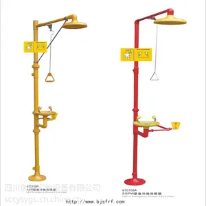 实验室复合式紧急洗眼器台上型洗眼器、单头、双头,专业设备,四川创越实验设备