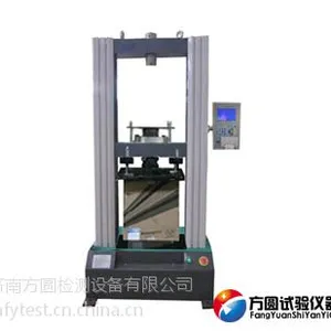 供应WDS-100数显式压力试验机-检测邮政纸箱压缩力检验机,530*290mm包装箱检验机微机控制机