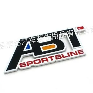 供应供应大众 ABT车标 改装车贴 侧标 铭牌 立体标 金属车贴