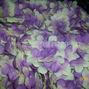 厂家供应供应渐变色定型花边,彩色定型花片