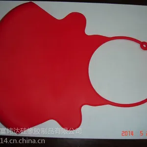 东莞市富炜达专业生产,硅胶婴儿口水兜,厂家直销