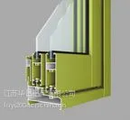 供应广东（江苏）华昌铝厂有限公司伟昌铝材80FW推拉系列门窗型材