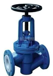 供应衬氟法兰截止阀   衬氟截止阀   铸钢衬氟截止阀
