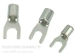 UT1.5-3冷压接线端子 接线鼻 铜线耳 叉形裸端头铜鼻子接头1000只