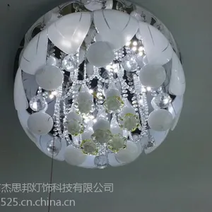 供应热销款LED水晶客厅灯 卧室灯 客房灯现代简约吸顶灯 LED简约现代吸顶灯