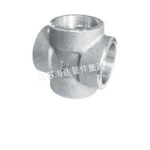 供应厂家直销 碳钢承插四通厂家 承插四通 锻制四通 江苏锻制管件厂家
