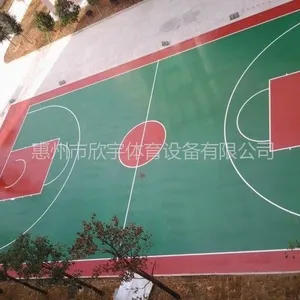 供应弹性丙烯酸篮球场施工，弹性丙烯酸网球场施工，3-5个厚丙烯酸球场工程