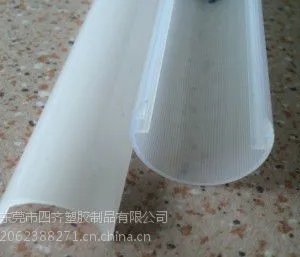 供应PC灯罩,PC玻璃灯罩,PC异型材 厂家直销 挤出