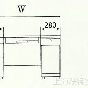 供应信高写字台　双边桌　办公家居厂价批发一件起批15天包换