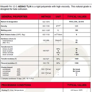 电线电缆,汽车管路用阿科玛PA12 Arkema Rilsamid AESNO TLN