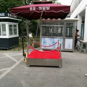 湖北武汉岗亭伞价格那家性价比高恒安伟业厂家