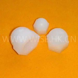 供应M3M4M5M6M8M10M12塑料盖形螺帽 圆盖螺母 螺丝保护帽POM/PP/ABS/PA