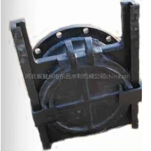 供应宁夏专用ZMFY-400法兰式铸铁镶铜圆闸门**东远品质**值得信赖**