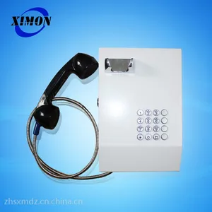 供应通讯产品银行ATM柜员机配套客户求助金属电话机系列SMT-B1 防损耐用抗破坏