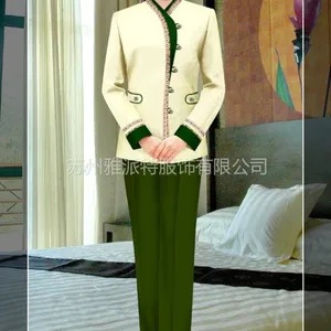 供应吴江酒店服 吴江酒店制服工作服定做 雅派特服饰