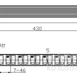 供应施禄德PDU S4-01A0001 8位万用孔加指示灯 3米线