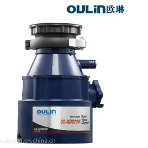 供应垃圾处理器 高效研磨静音 OULIN欧琳厨房食物垃圾处理机KDS200