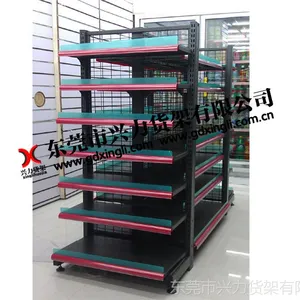 供应便利店货架 双面货架 单面货架 陕西货架 百货店货架