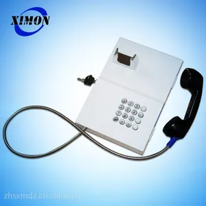供应珠海希梦电话机通讯产品系列 壁挂式ATM柜员机一键拨号求助电话机 银行客服端口自助电话机
