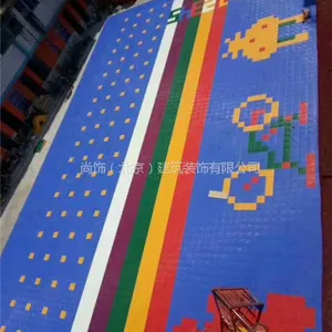 厂家供应幼儿园拼装悬浮地板