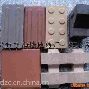供应厂家直销 园林砖 烧结人行道砖 盲道砖 草坪砖 路牙砖