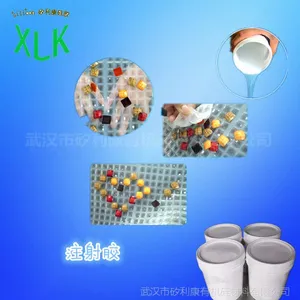 水晶钻模具硅胶,平底树脂钻模具硅胶