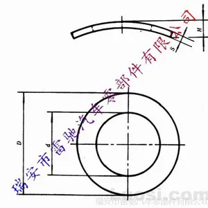 供应GB860鞍形弹性垫圈，规格齐全