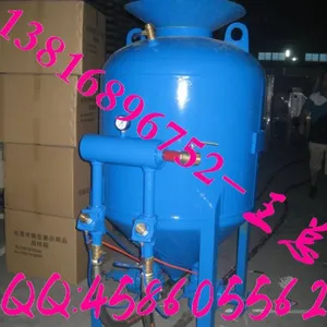 供应钢结构除锈移动喷砂机,承接大型防腐工程 高压移动除锈喷砂罐